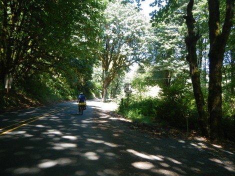 Wonderful touring on the backroads north of US 26