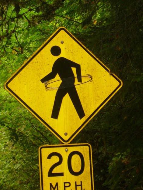 Slow for professional Hula Hoopers ahead