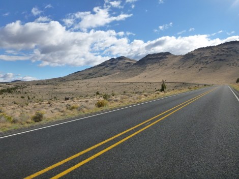 The climb continues up to the left