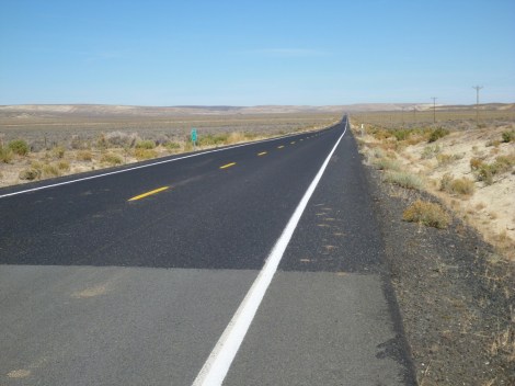 Something changed...the slight turn in the road on the horizon is nearly 8 miles away!