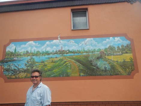 Wall mural of the Elbe
