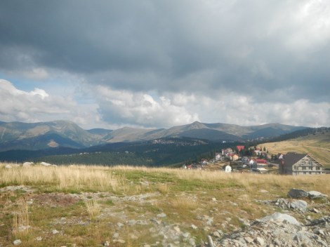 The view descending from Ranca.