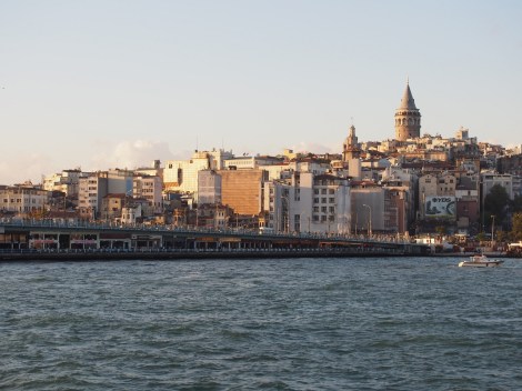 Looking North across the Golden Horn. 