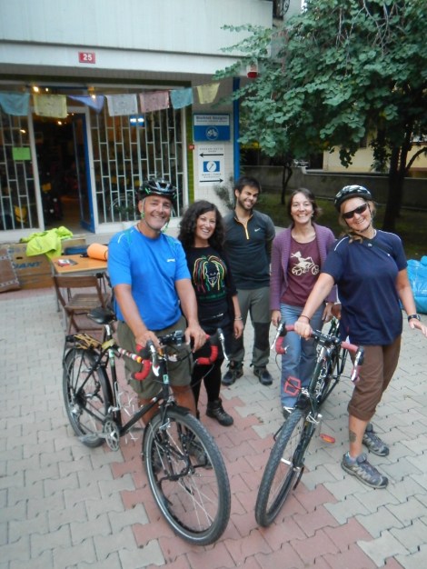 Some of the team at Bisiklet Gezgini