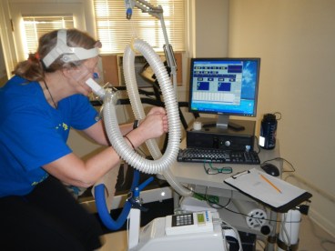 JP getting her VO2 on.