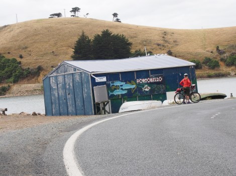 Heading into Portabello along the flat coastal route (not root)