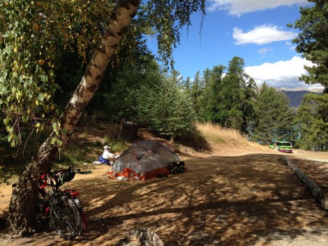 Our "home" at Lake Tekapo. 
