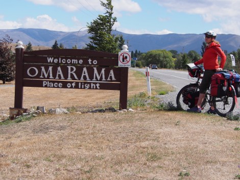 The town prohibition sign. Not to worry the bar was open. 