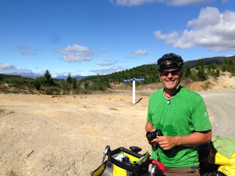 At the top of our two and half day climb! Ready for the descent. 