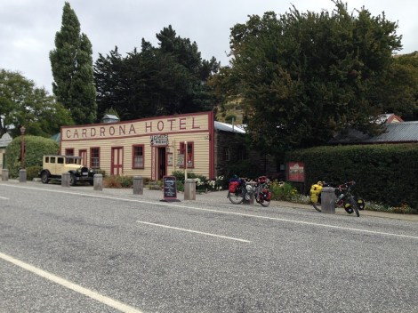 Cadrona Hotel - a nice little respite from the wind