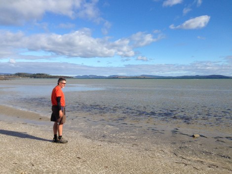 The beach just outside Dunnally